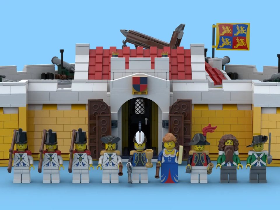 The minifigures of Crown Dominion Fortresst