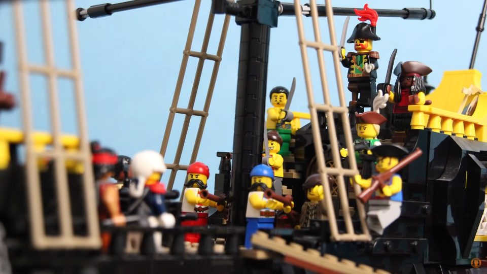 Pirate Sea Battle Barracuda Heist by Hamster Productions MOCs Pirate LEGO News and MOCs