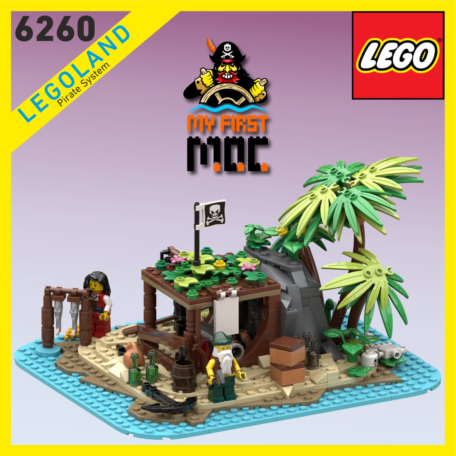 Featured Image for "6260 Shipwrecked Island Remake"