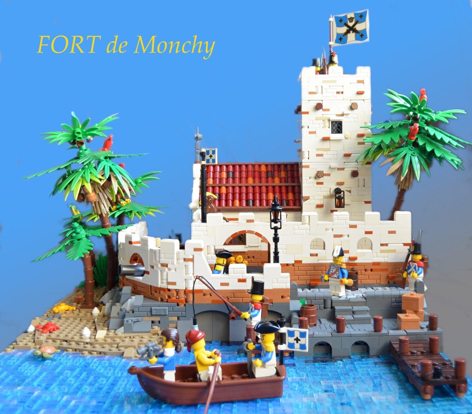 Front docks of "Fort de monchy" by The Inventor