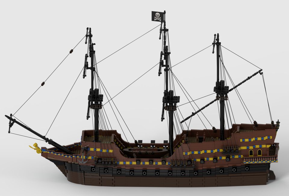 Broadside view of Cartagena