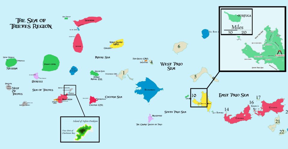 The Sea of Thieves Region 