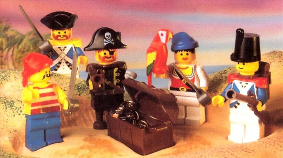 LEGO set 6251: Pirate Minifigures