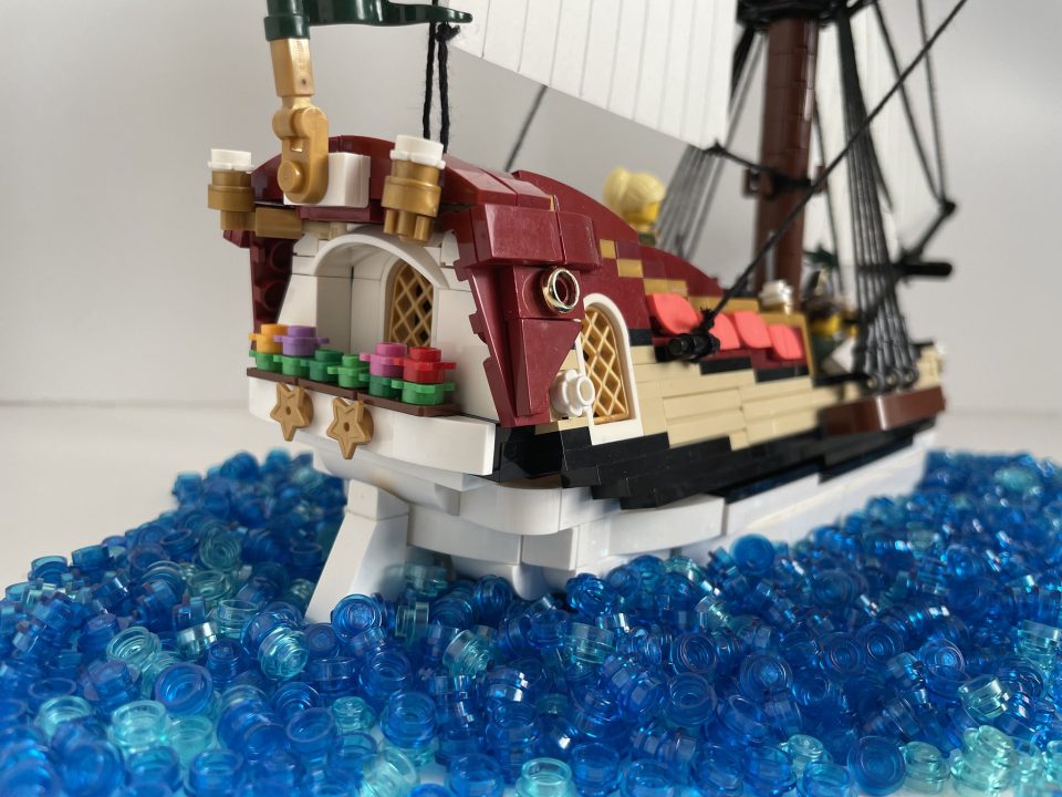 Stern of LEGO Ship