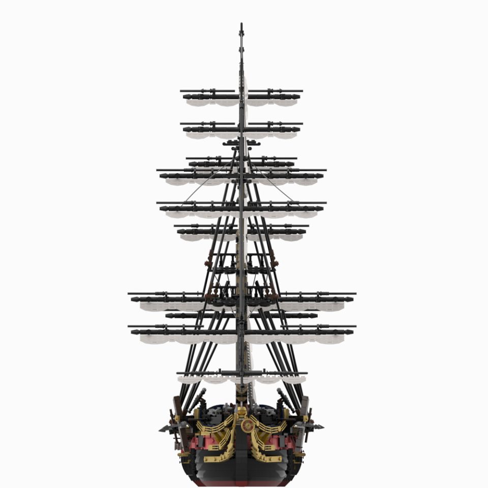 Spanish Frigate Phama Front View