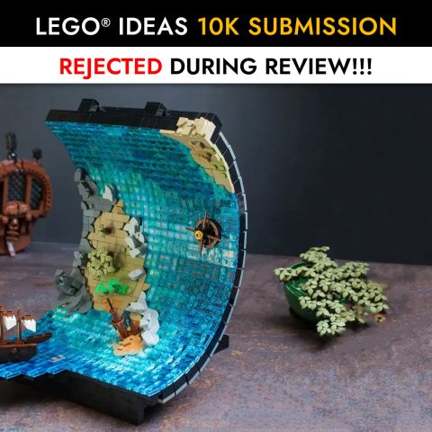Thumbnail Image of “Land Ahoy” by Ralf Ranghaal reaches 10K Supporters on LEGO Ideas
