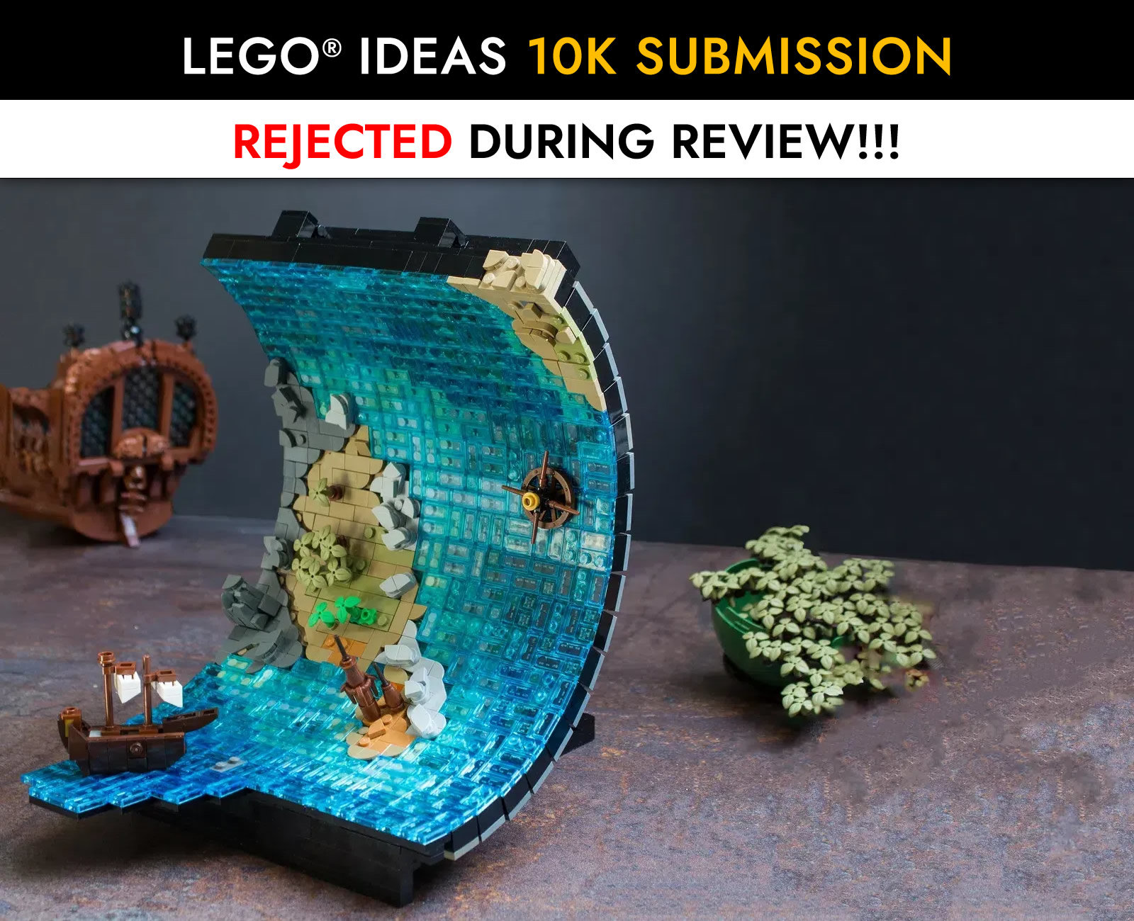 Land Ahoy” by Ralf Ranghaal reaches 10K Supporters on LEGO Ideas – MOCs –  Pirate LEGO® News and MOCs