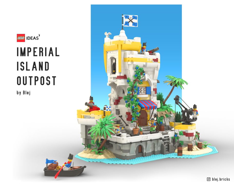 Imperial Island Outpost on LEGO Ideas