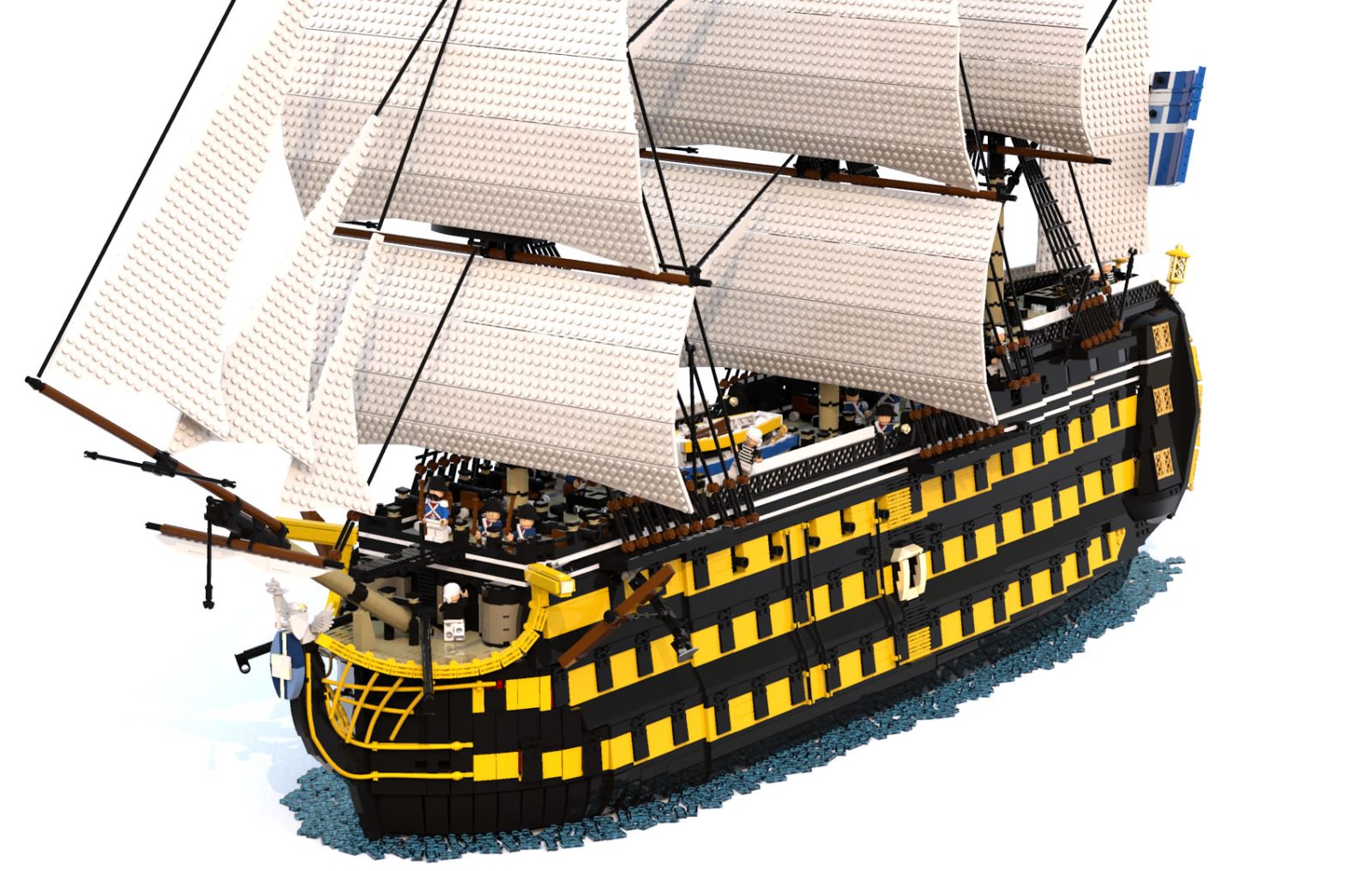 Lego Rey Ship “Royal Philip” by Kolonialbeamter – MOCs – The home of LEGO® Pirates