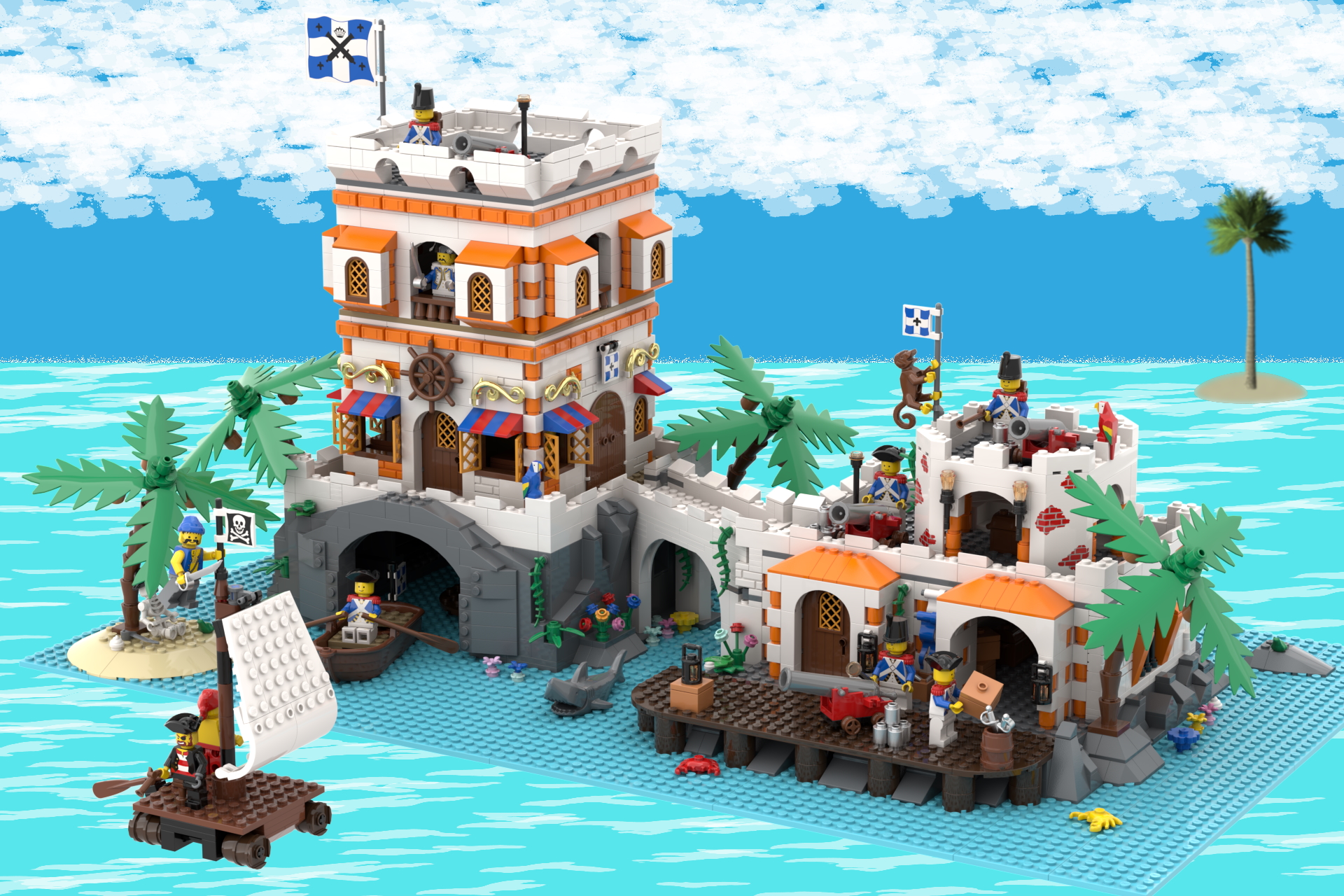 LEGO IDEAS - Build your own game! - Color Tower Defense