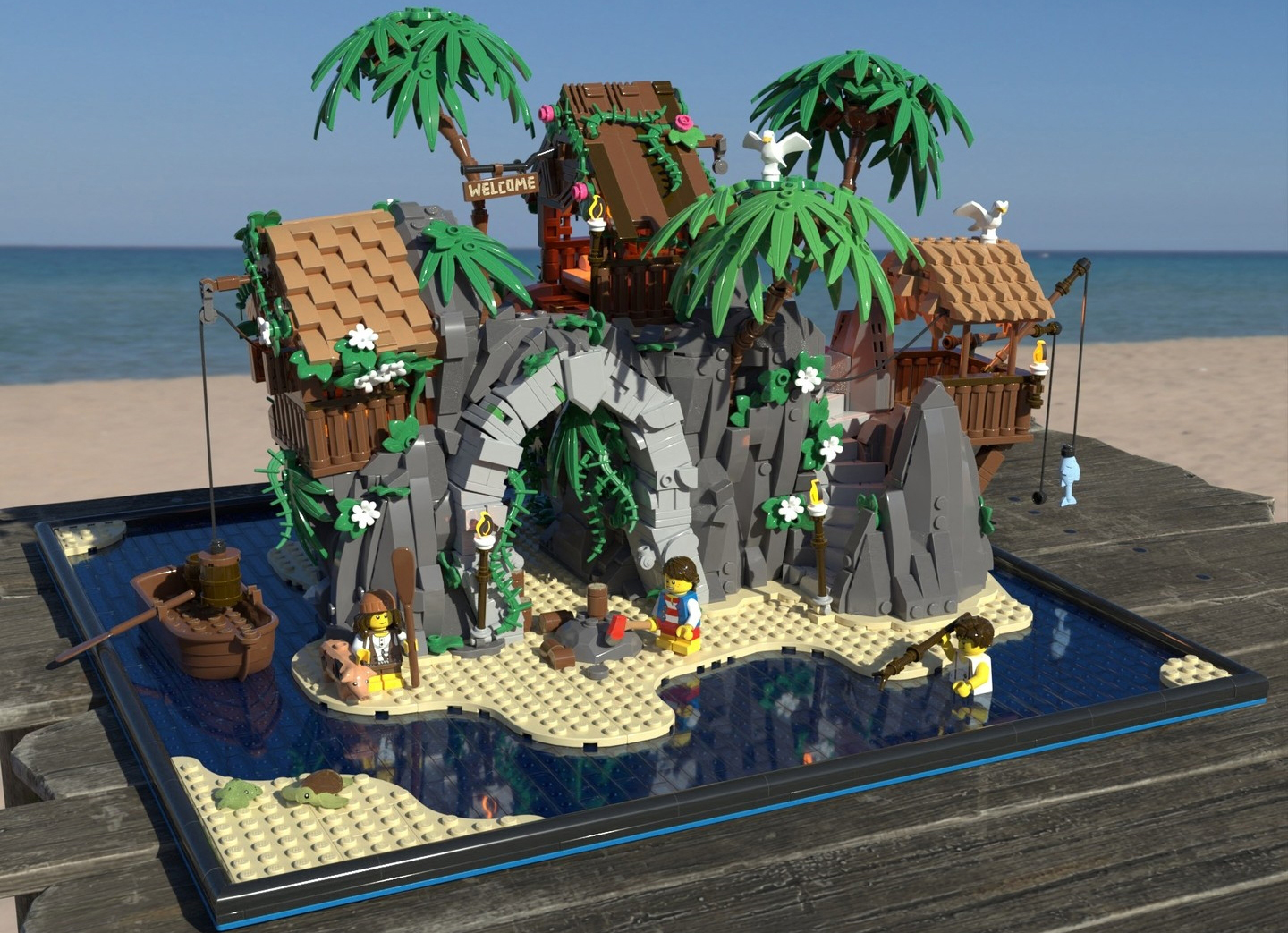 Featured image for "The Three Siblings Island" by Bricky_Brick