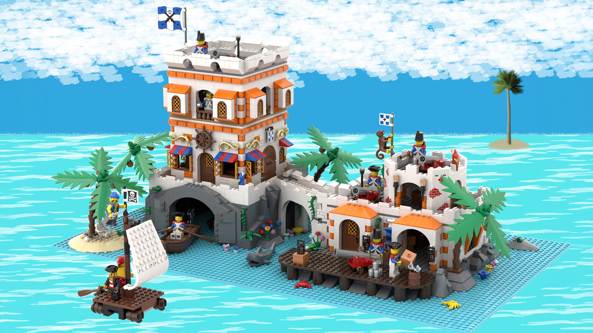 "Island Of The Imperial Soldiers" by Wolf King