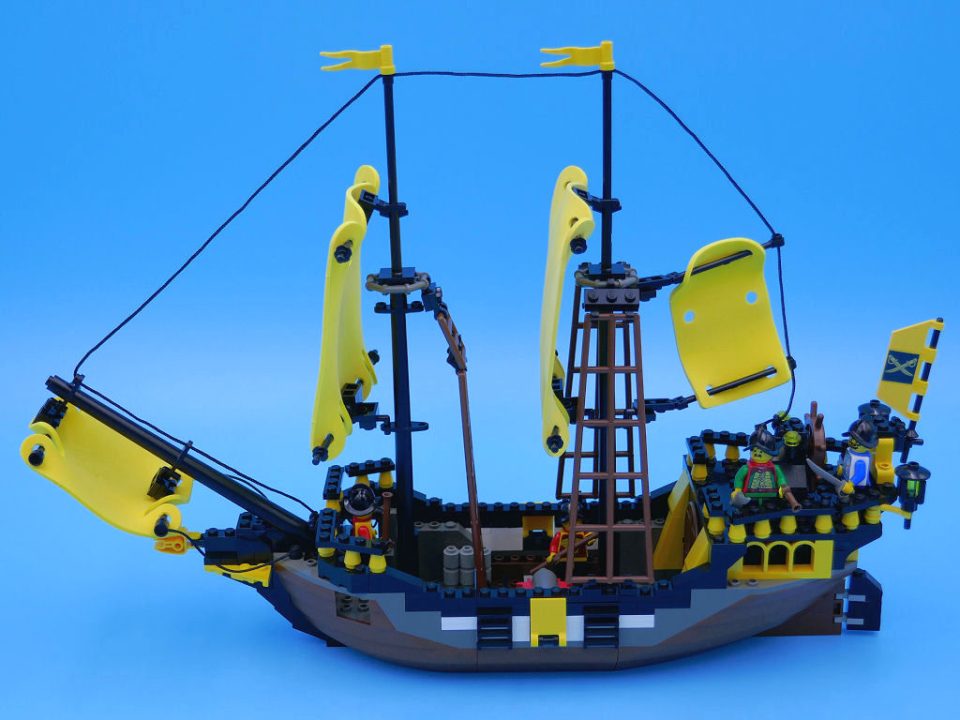 Port side of the brig