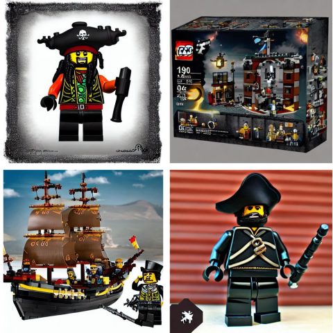 Thumbnail Image of Does AI Art Pose a Serious Threat to LEGO Pirate MOCs? Part II