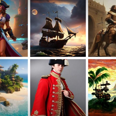 Thumbnail Image of Does AI Art Pose a Serious Threat to LEGO Pirate MOCs? Part I