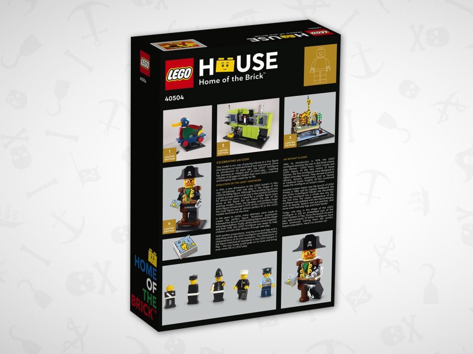 Box back for 40504 A Minifigure Tribute