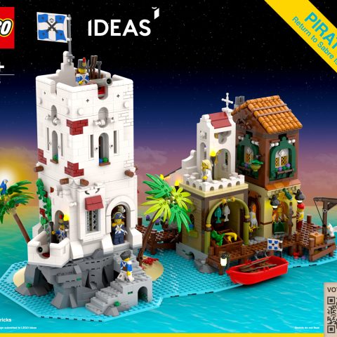 Thumbnail Image of “Return to Sabre Island” by Tongesbricks