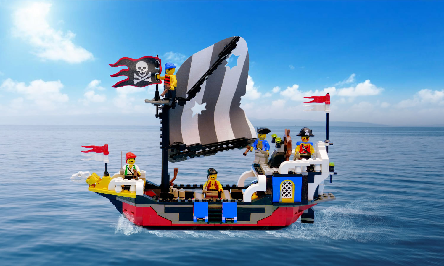 Featured Image for “Captain Ironhook’s Classic Pirate Junk” by Legostein