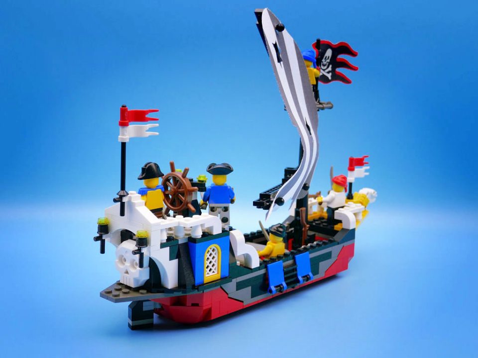Starboard quarter of "Captain Ironhook's Pirate Junk"