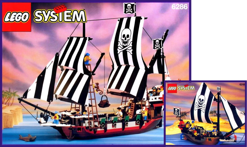 6286 Skulls Eye-Schooner and 6268-Renegade Runner