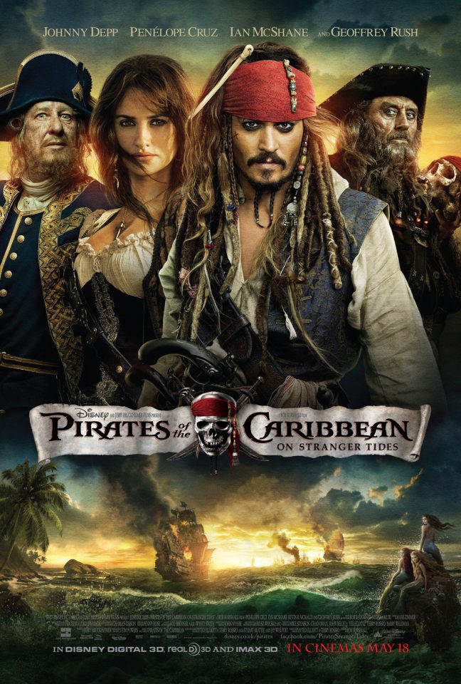 Pirates of the Caribbean: On Stranger Tides Film Poster