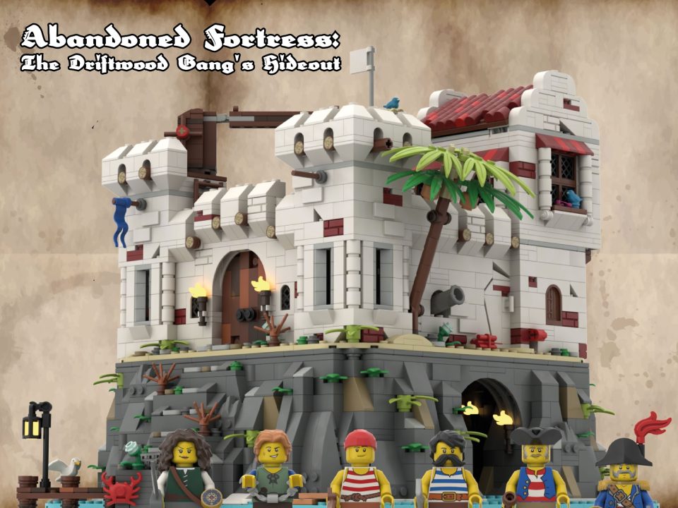 "Abandoned Fortress - The Driftwood Gang's Hideout" by Moccer Mommy