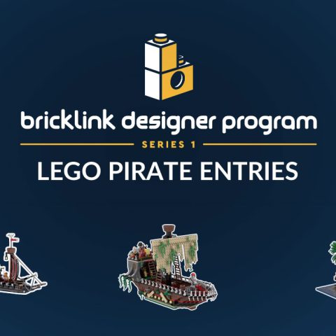 Thumbnail Image of Pirate Submissions in the 2023 BrickLink Designer Program Series 1