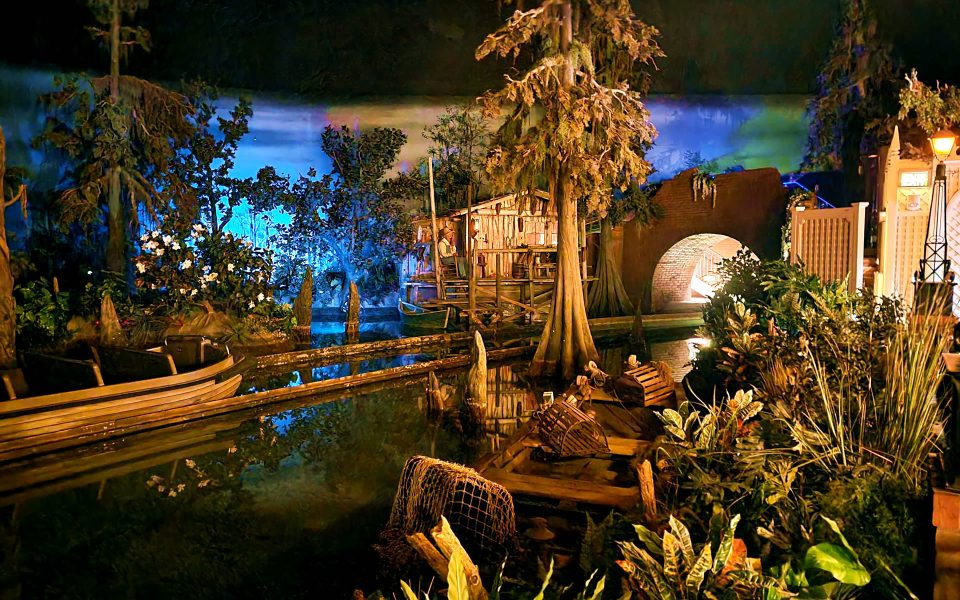 The Blue Bayou undergoing refurbishments