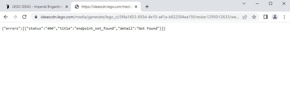 Download Image - LEGO Ideas Website - Error