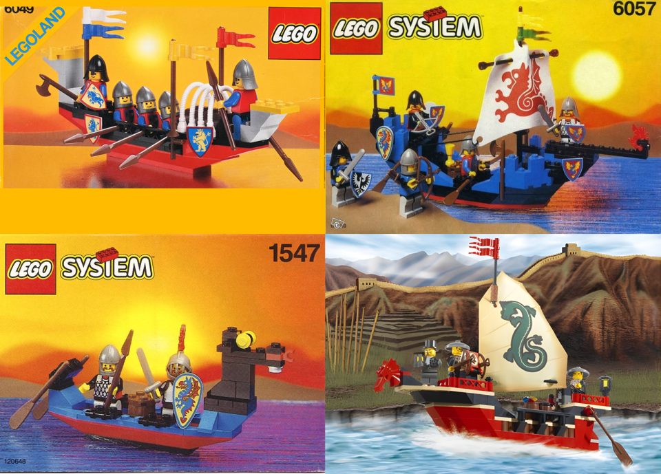 Classic LEGO Castle Ship Sets