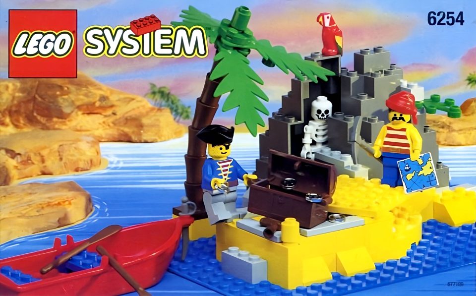 LEGO Pirate set: 6254 Rocky Reef