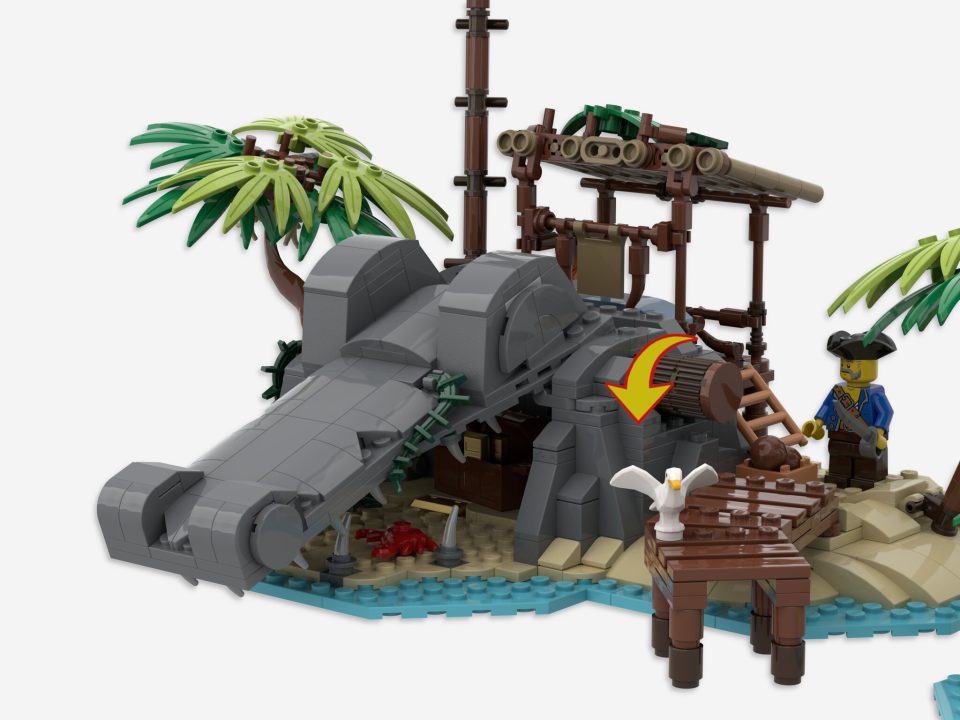 Croco Island play feature