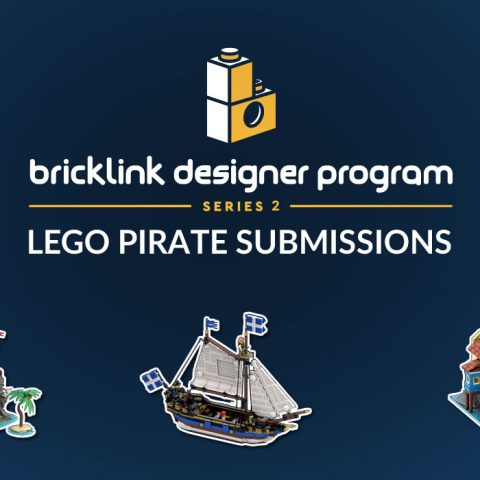 Thumbnail Image of Pirate Submissions in the 2023 BrickLink Designer Program Series 2