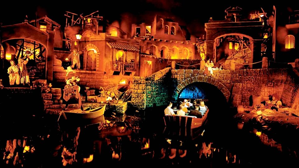 Pirates of the Caribbean Ride at Disneyland