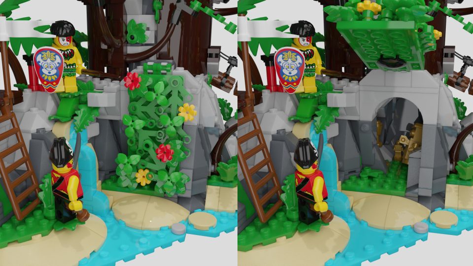 Enchanted Island Remake interior