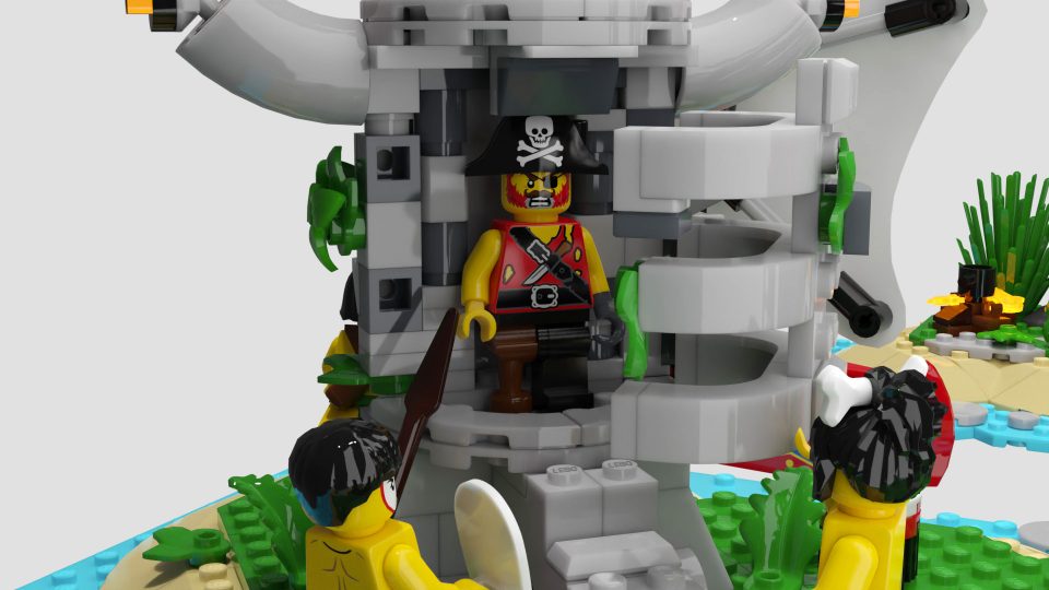 Enchanted Island Remake interior