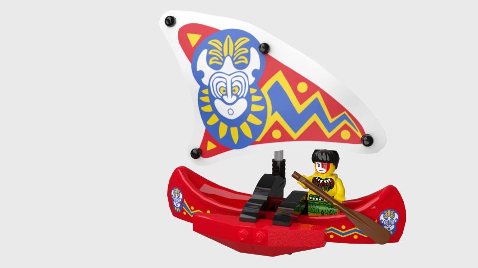 Enchanted Island Remake mini islander ship