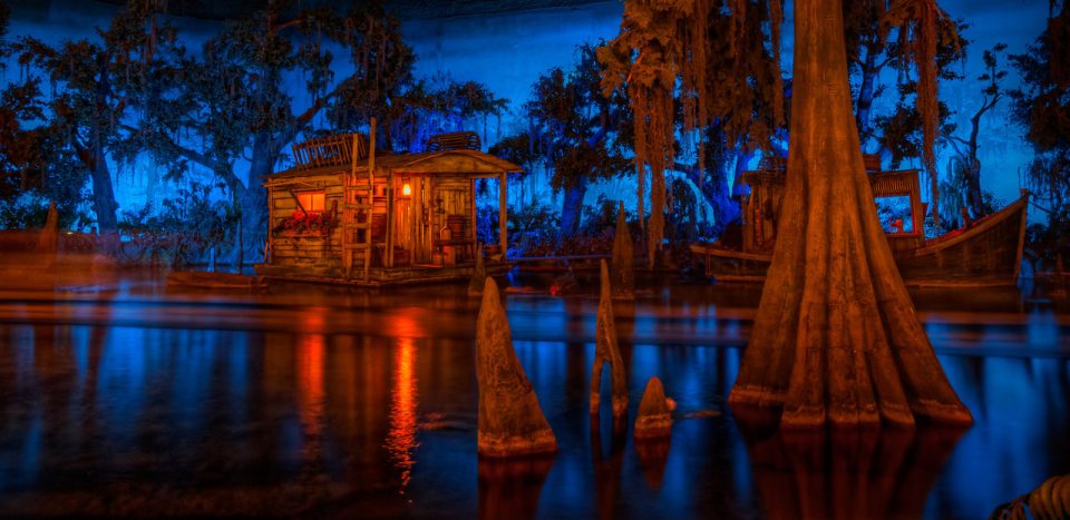 The Blue Bayou - Pirates of the Caribbean ride, Disneyland