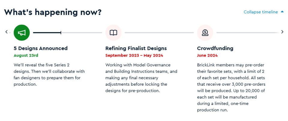 BrickLink Designer-Program Series 2 Announcement for Crowdfunding
