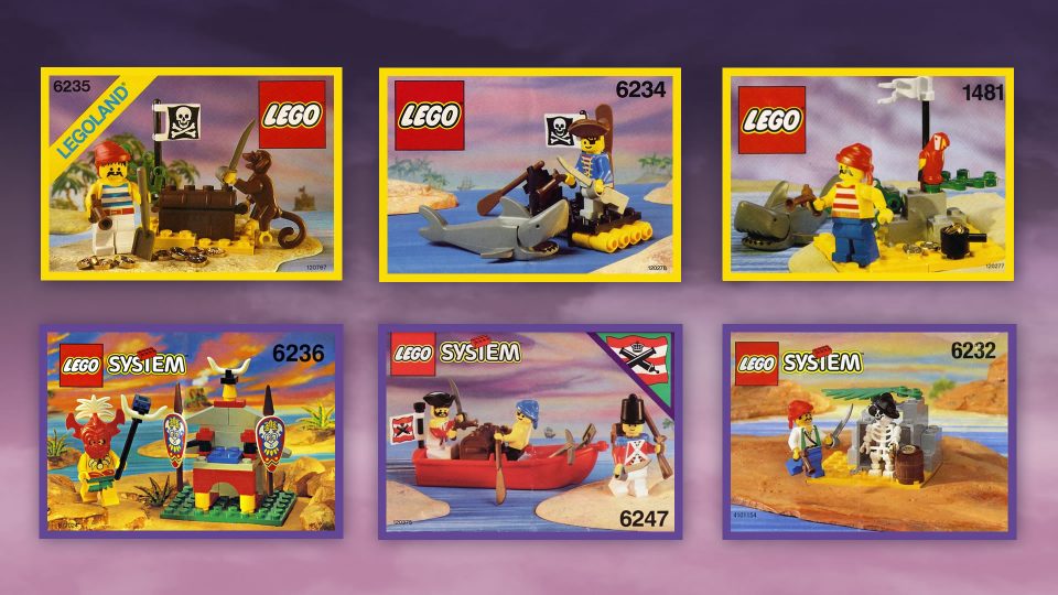 Classic Mini LEGO Pirate Sets
