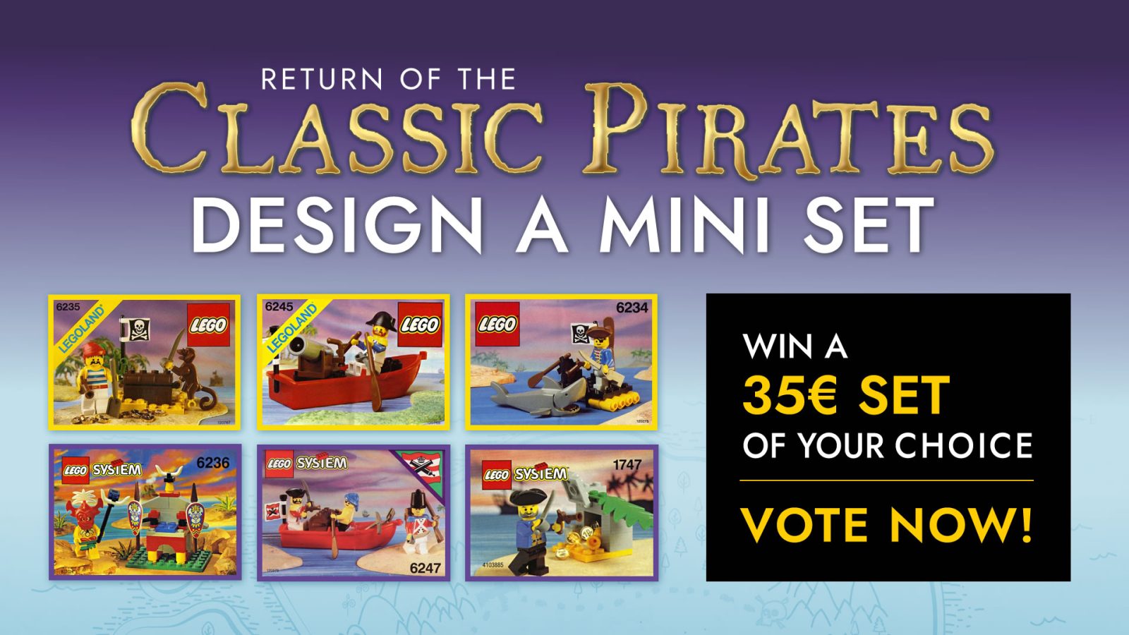 Featured Image for Return of the Classic Pirates Contest – NEW Mini Set Building Category
