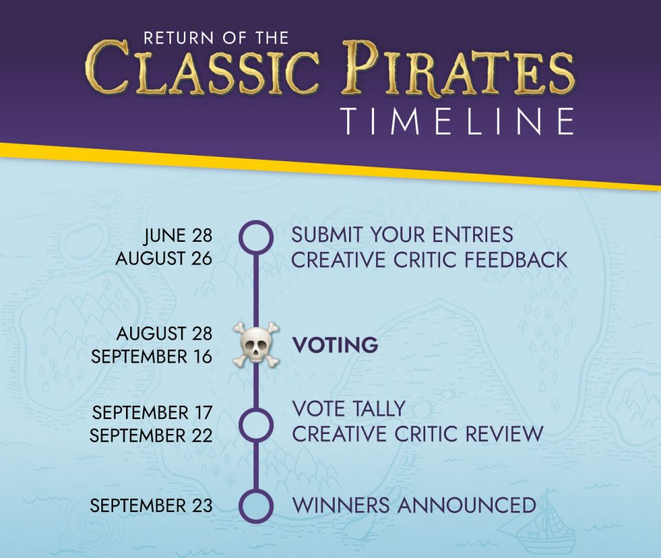 Return of the Classic-Pirates Contest Timeline - Voting Phase