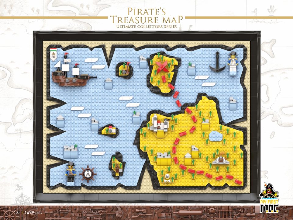 "UCS Pirates Treasure Map" by MyFirstMOC_HUN