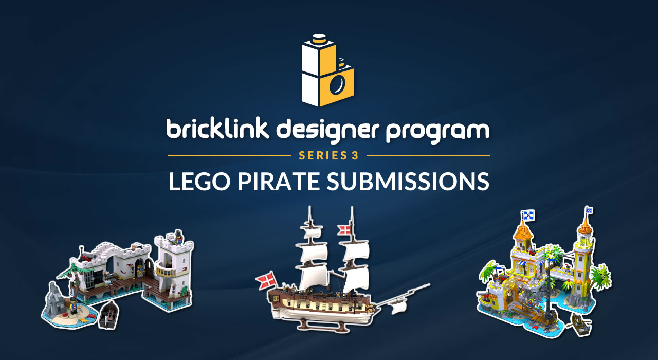 Bricklink Designer-Program Series 3: Pirate Submissions