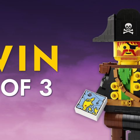 Thumbnail Image of WIN a 40504 LEGO Minifigure Tribute Classic Pirate Captain