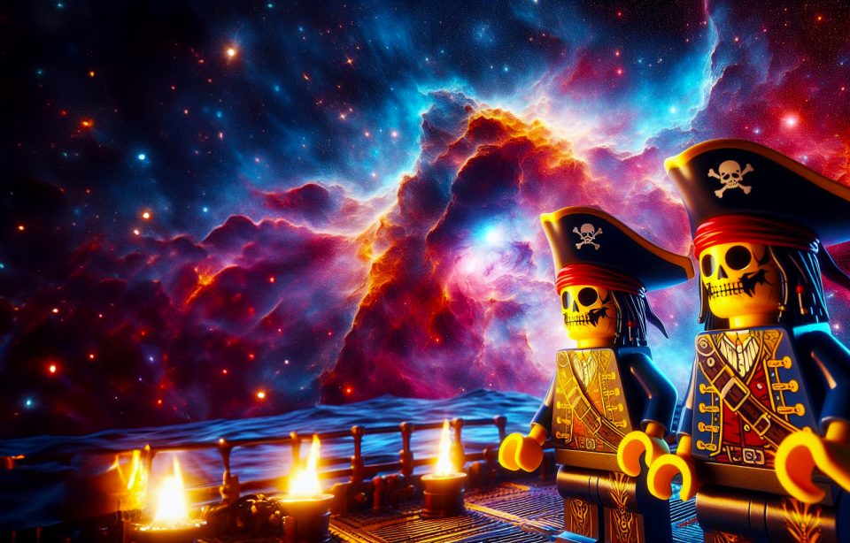 LEGO Space skeleton pirates