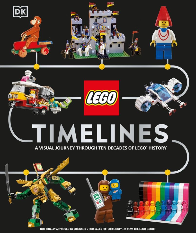 Cover of "LEGO Timelines" by Simon Hugo