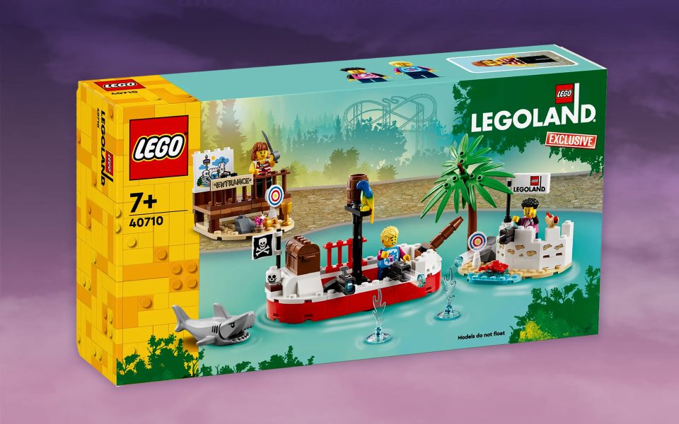 Front of the 40710 LEGOLAND Pirat Splash Battle box