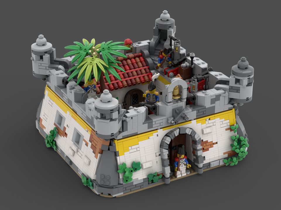 BrickLink Designer-Program Series 4 Submission: "Fort Broadbrick" by Vanestream