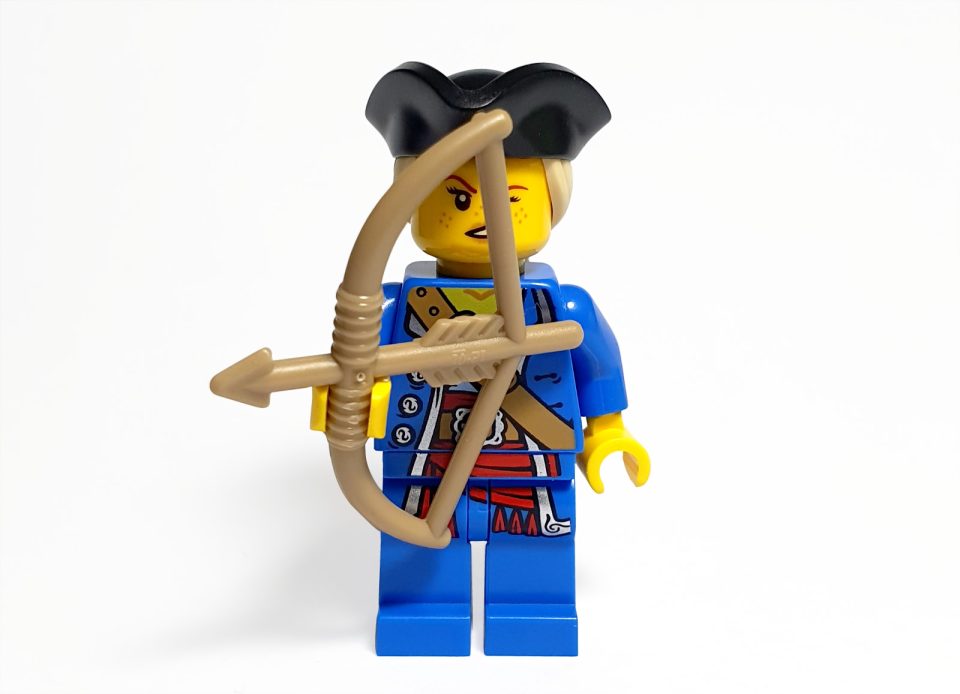 LEGO Build A Minifigure 2024 Pirate holding Bow and Arrow
